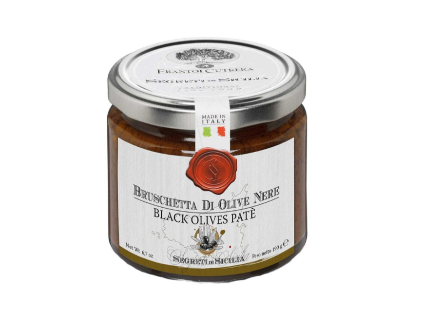 Bruschetta di olive nere Cutrera 180 g