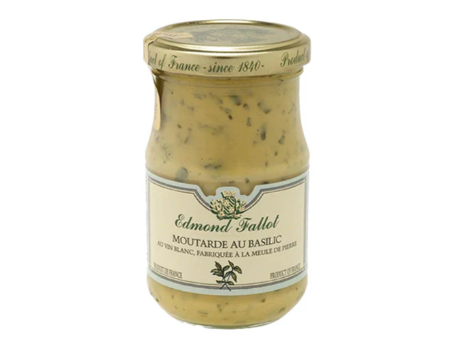Moutarde Basilic Ed Fallot 210 g