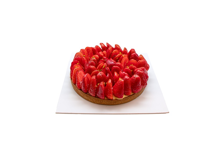 Tarte aux fraises 4 p