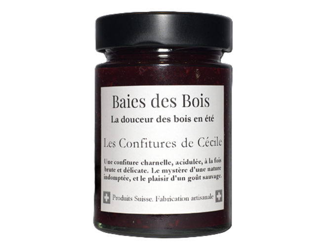 Confiture Baies des Bois, Cécile 200 g