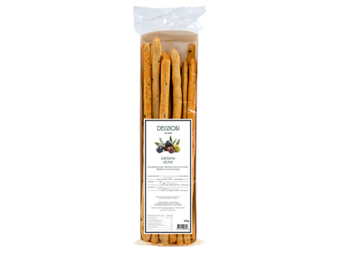 Grissini Olive, Deliziosi 200 g