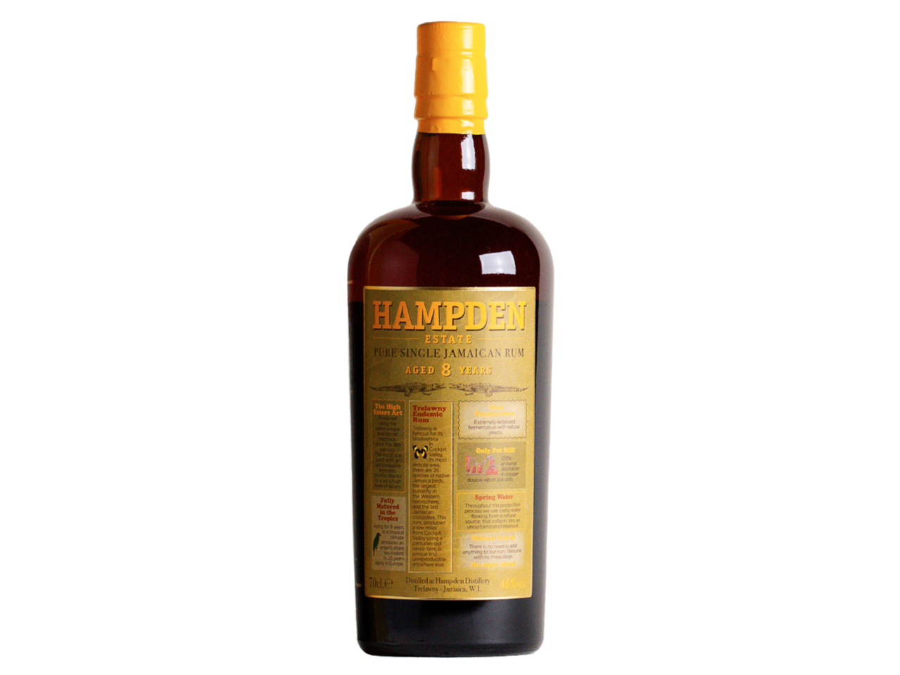 Hampden Estate 8 yrs Jamaican Rum 70 cl