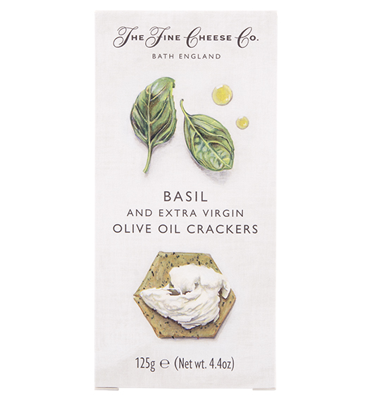 Crackers Basilic The Fine Cheese 125 g