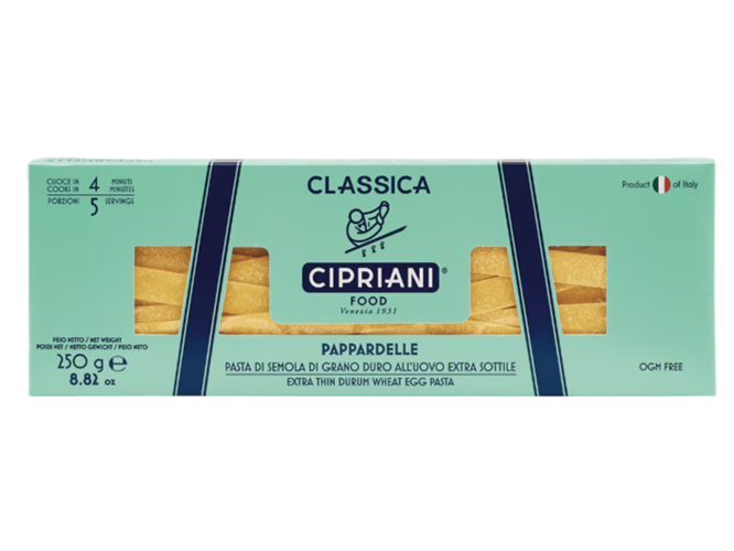 Cipriani Eier Pappardelle 250 g